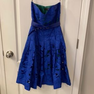 Betsy Johnson royal blue size 0